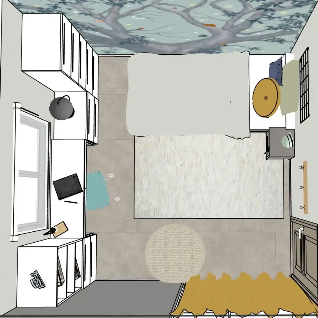 Projet chambre enfant à La Roche Sur Yon 