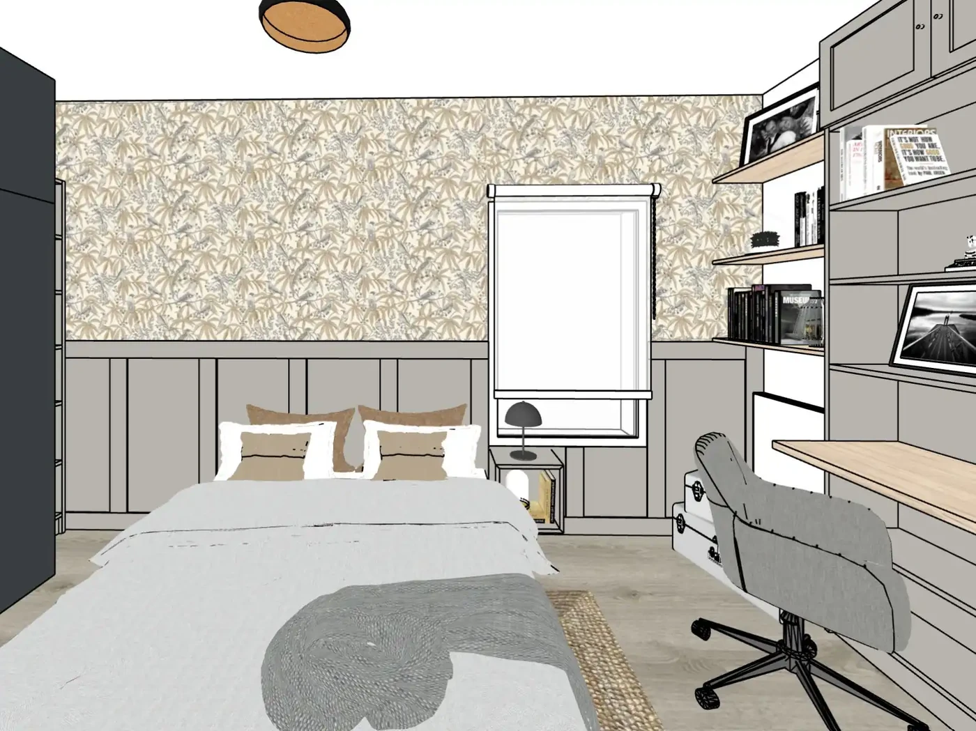 Projet chambre aux Sables d'Olonne