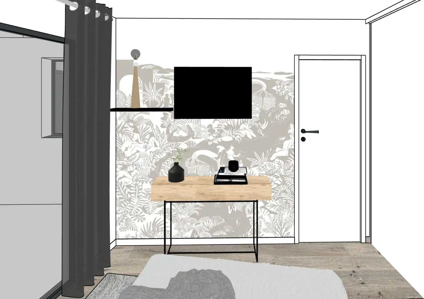 Projet chambre à Saint Hilaire de Riez