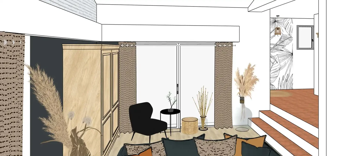 Projet séjour/salon à La Roche sur Yon