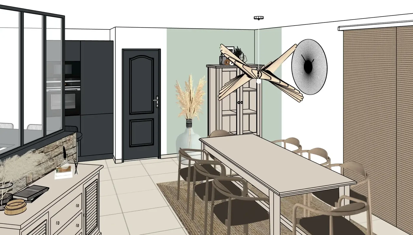 Projet séjour/salon à Maché