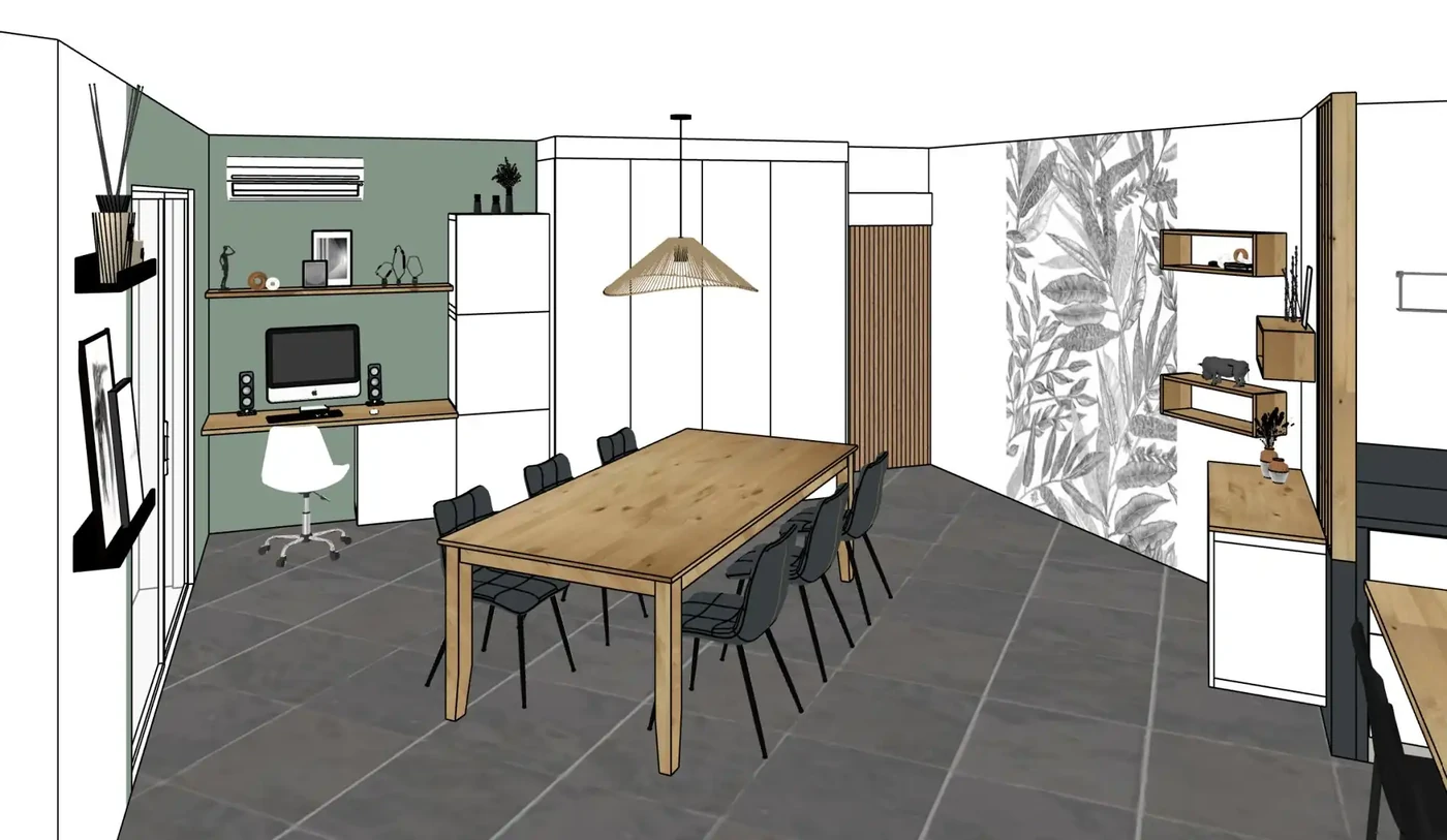 Projet séjour/salon aux Essart