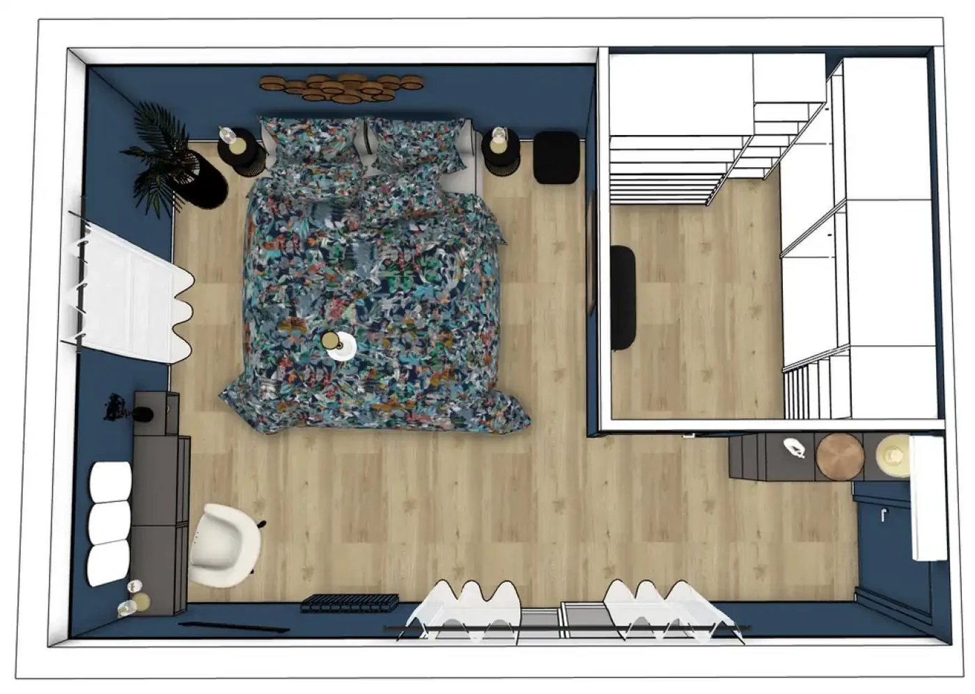 Projet Chambre parentale à Maché