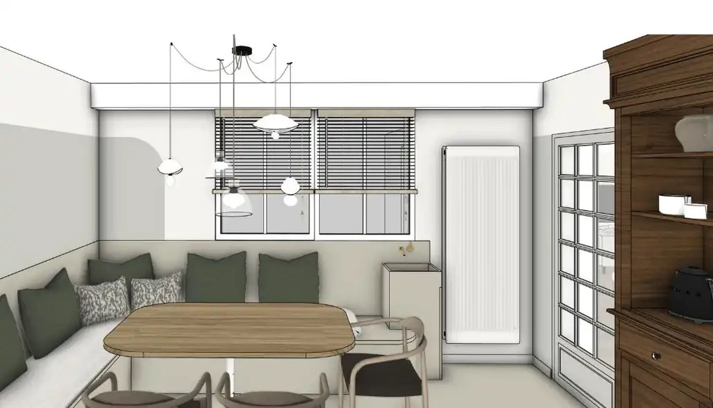 Projet séjour/salon/entrée à Apremont